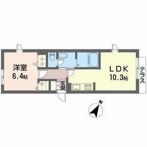 サンハイム桑津 0101号室