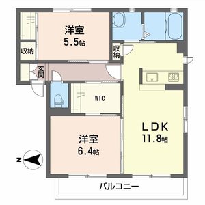シャーメゾン爽 0202号室