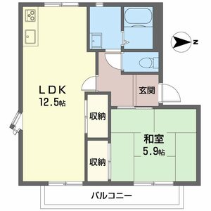 ツインハイム A201号室