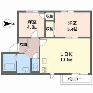 グリーンコーポ　Ａ・Ｂ A203号室