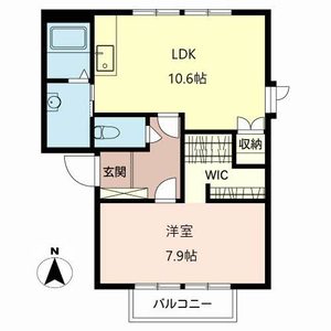 メルベーユ朱雀 B202号室