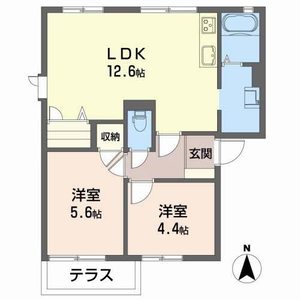 グランメ－ル光 B101号室