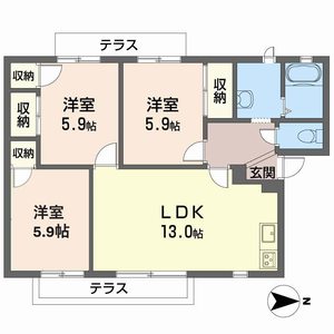 グリーンハイツ高塚 A101号室