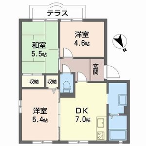 エスパシオ高の原ＡＢＣＤ C105号室