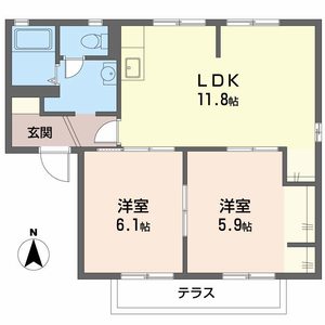 エクセレント桜ヶ丘 B102号室