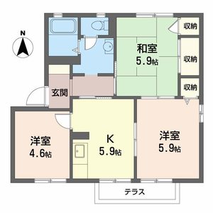 エクセレント桜ヶ丘 E201号室