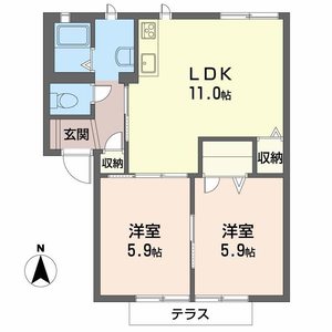 ベルコート 0102号室