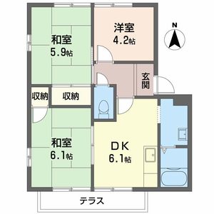 エトワール A102号室