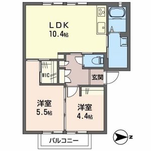 グレイス西登美ヶ丘Ｂ 0105号室
