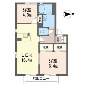 ラ・ペジブル 0201号室