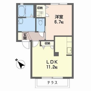 ブルーム州見台 0205号室