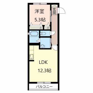 アネシスあやめ池 0203号室