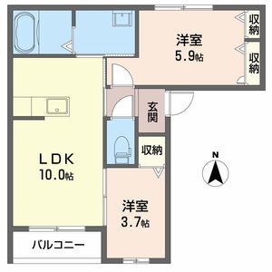 カルム・文 0301号室