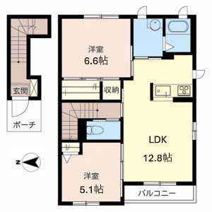 グランヒル　ミワ A203号室