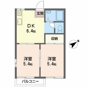 岩畑ハイツⅠ 0203号室