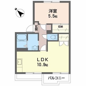 第２ＦＵＪＩハイツ A201号室