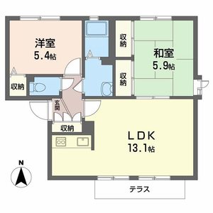 ヴィラ・ディアマンテⅡ A102号室