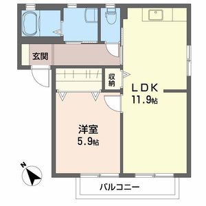 シャーメゾン　リーリエ A103号室