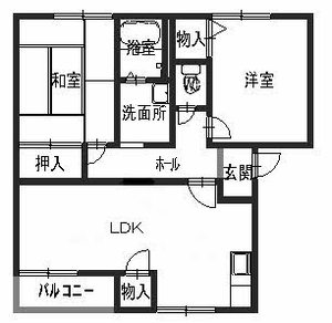 アドザックスＩＷＡＨＡＴＡ A201号室