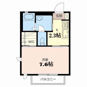 草津百合ハイツ 0201号室