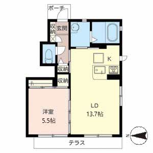 ＭＡＳＴ　ＣＯＵＲＴ　石部 0102号室