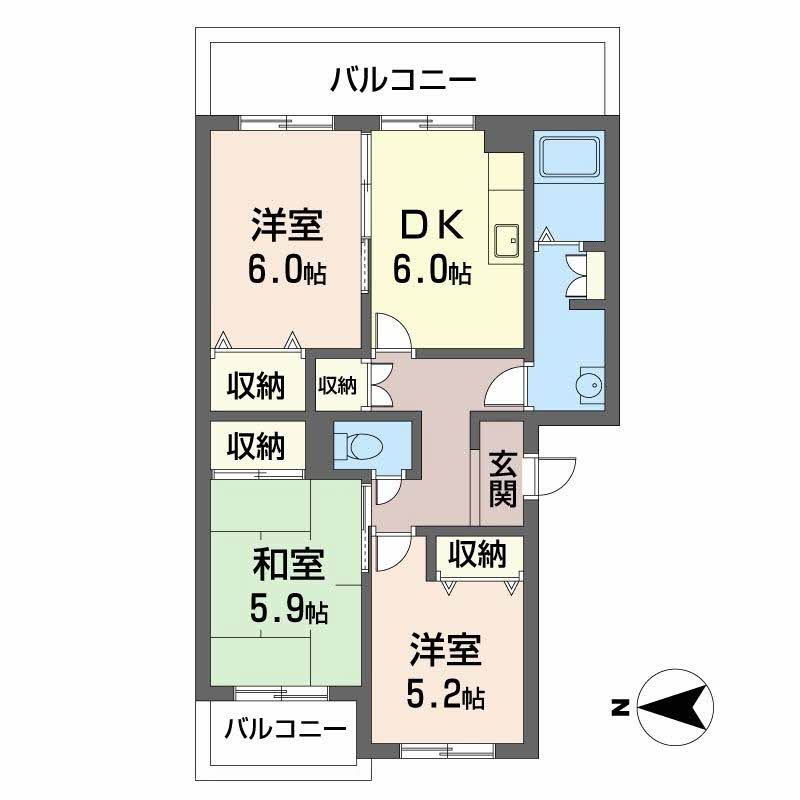 メゾン　フロレスタ 0203号-13