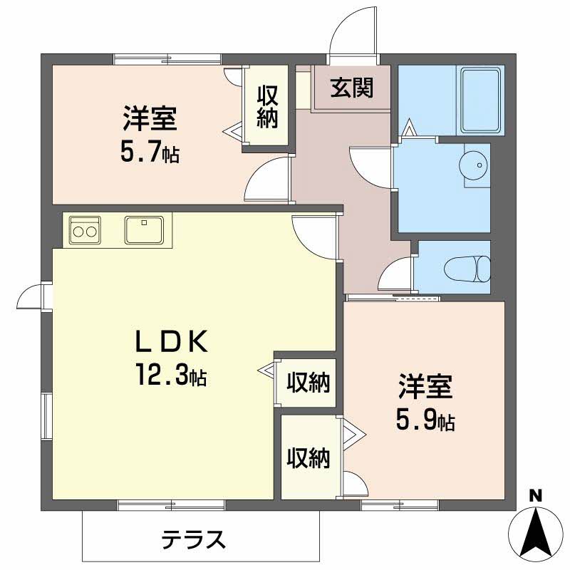 イートンパレス松原 0107号-2