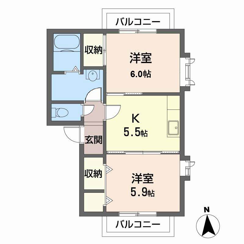 くすの木ハイツB202-2