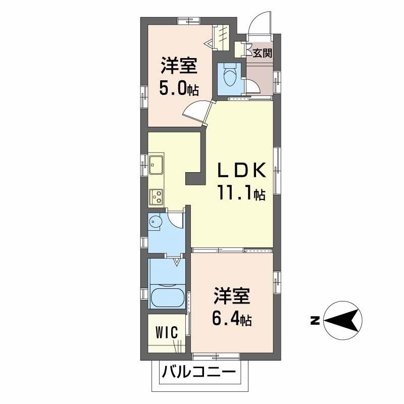 シャーメゾン鴫野東B201-2