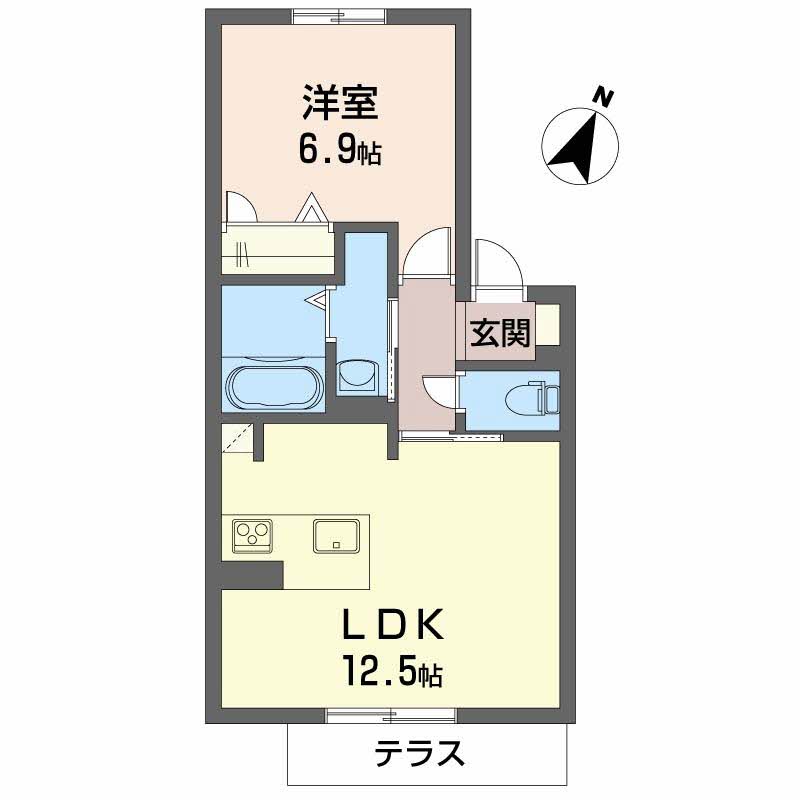 シャーメゾン赤い屋根 0102号-16