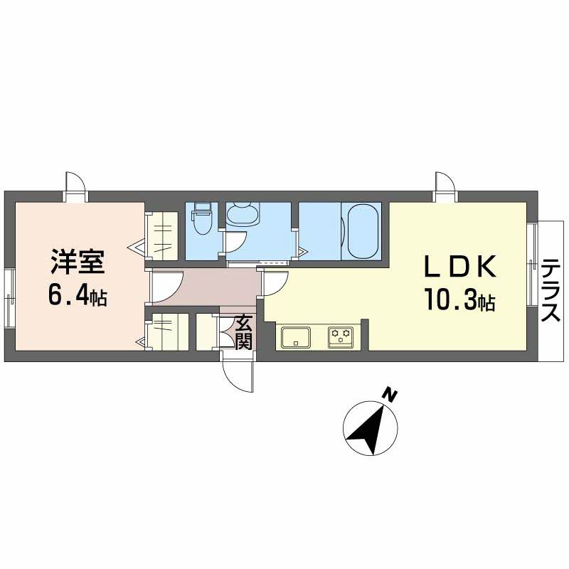 サンハイム桑津 0101号-16