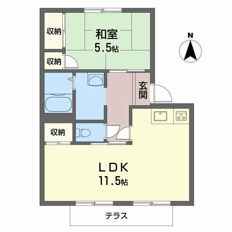 フレグランスＵ B102号-2