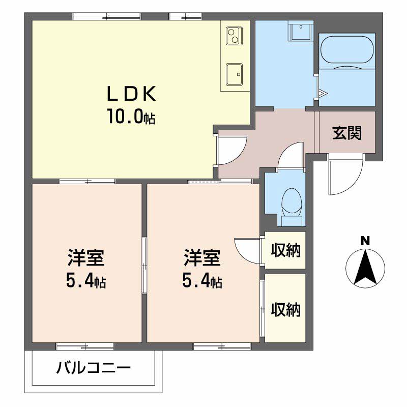 グリーンコーポ　Ａ・Ｂ B201号-13