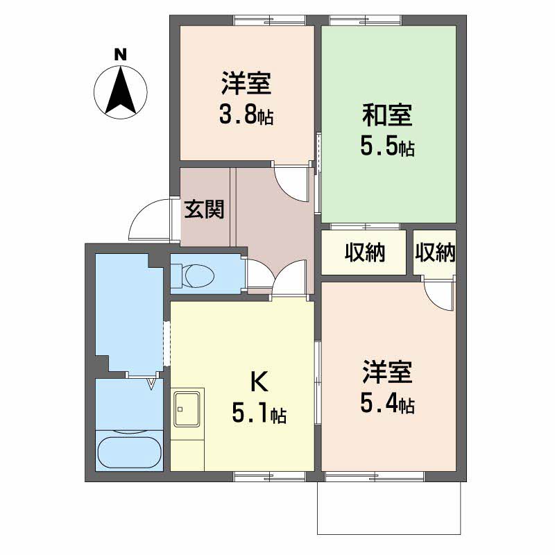 サニーコートＡ・Ｂ B203号-16