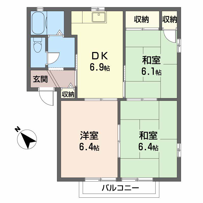 サガラハイツ 0202号-4