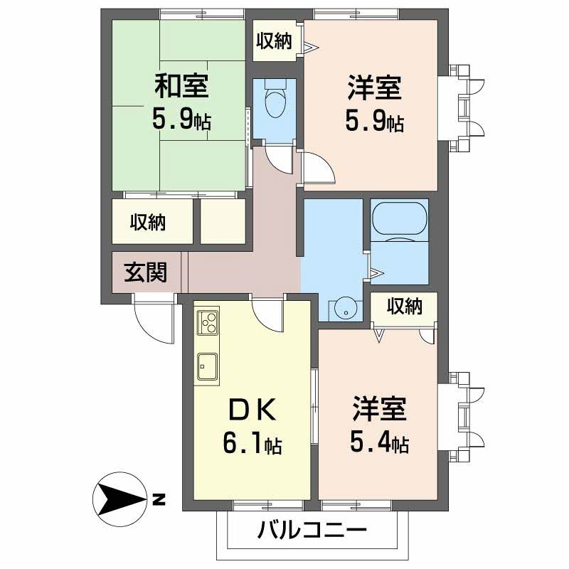 ディアハウス 0202号-14