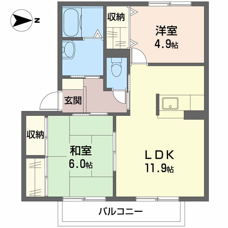 エフ・メゾン　Ａ・Ｂ B201号-11