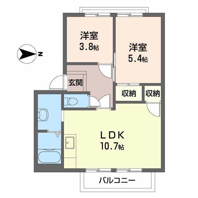 バンブーパインハイツ B101号-14
