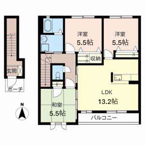 ラフィナートＢ・Ｃ B202号-16