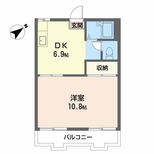 岩畑ハイツⅠ 0201号-12