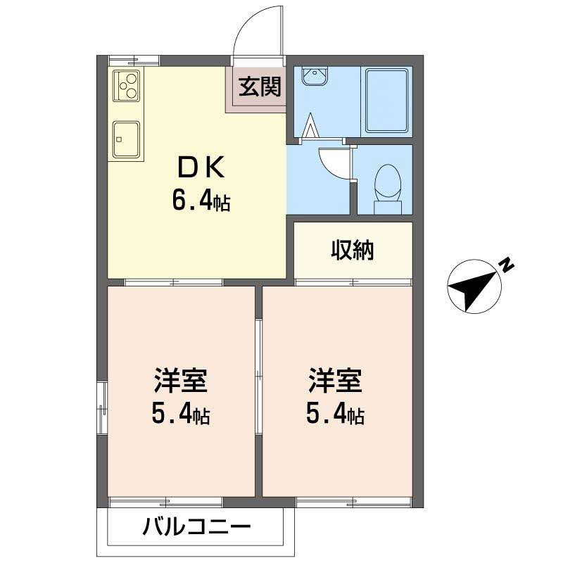 岩畑ハイツⅠ 0203号-13