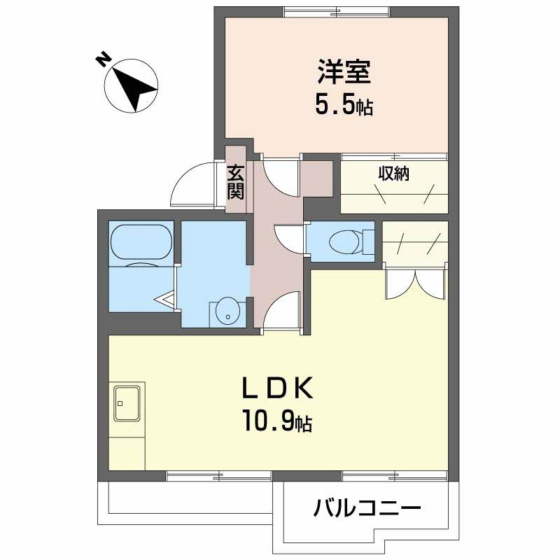 第２ＦＵＪＩハイツ A201号-2