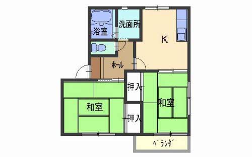 Ｅ・Ｋハイツ 0201号-2