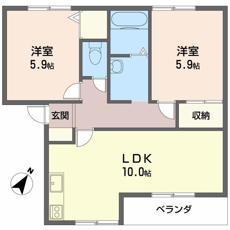 ヴィラ・ディアマンテ B203号-16