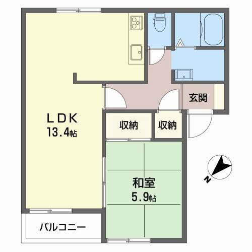 アフェクション丸尾B201-2