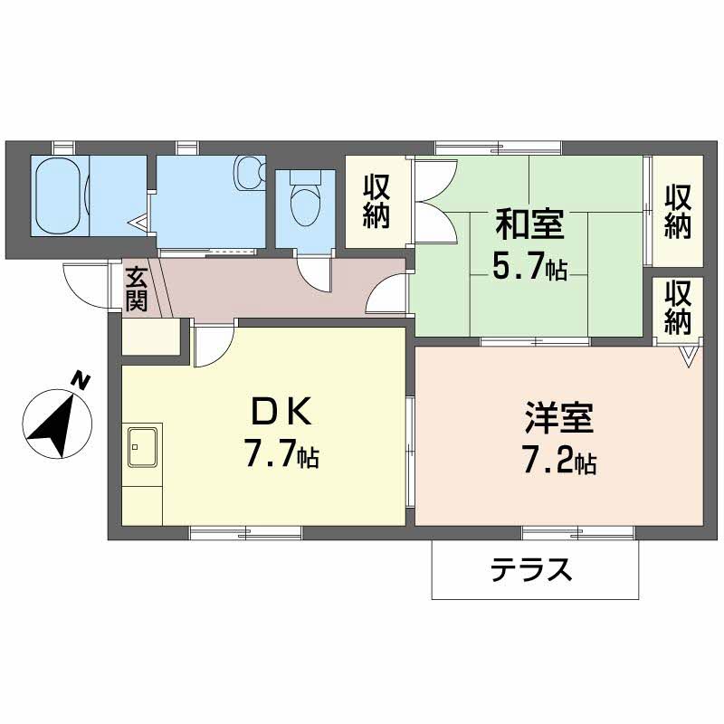 ラパ下阪本B102-2