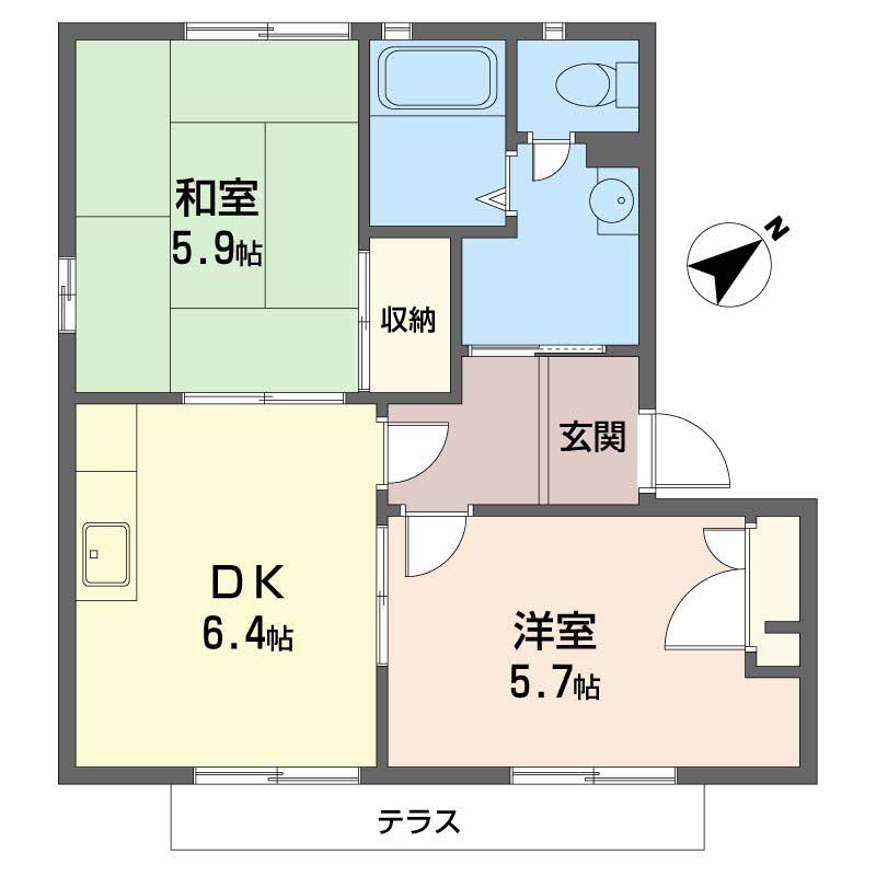 カーサ・リヴィエール D102号-14