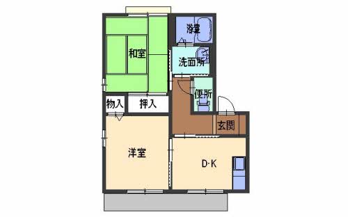 エステート　朝日が丘 B101号-2