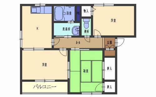 メゾン・ド・スリーゼ C201号-2