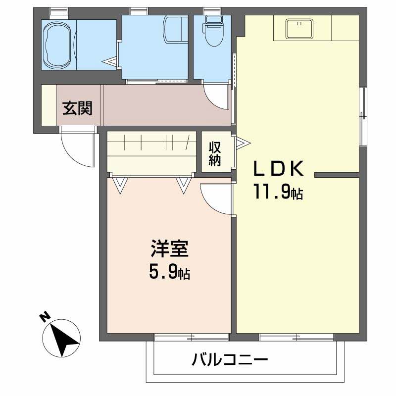 シャーメゾン　リーリエ A103号-16